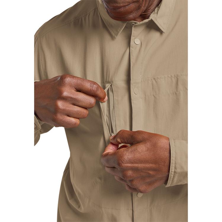 Jack Wolfskin Jack Wolfskin SIERRA CANYON LS M Funktionsshirt Herren - hazel wood - 0 | SportScheck