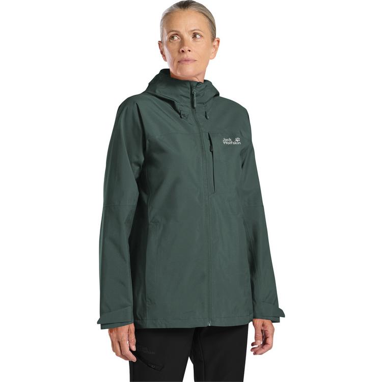 Jack Wolfskin Jack Wolfskin TEMPEST 2L JKT W Funktionsjacke Damen - sago palm - 0 | SportScheck