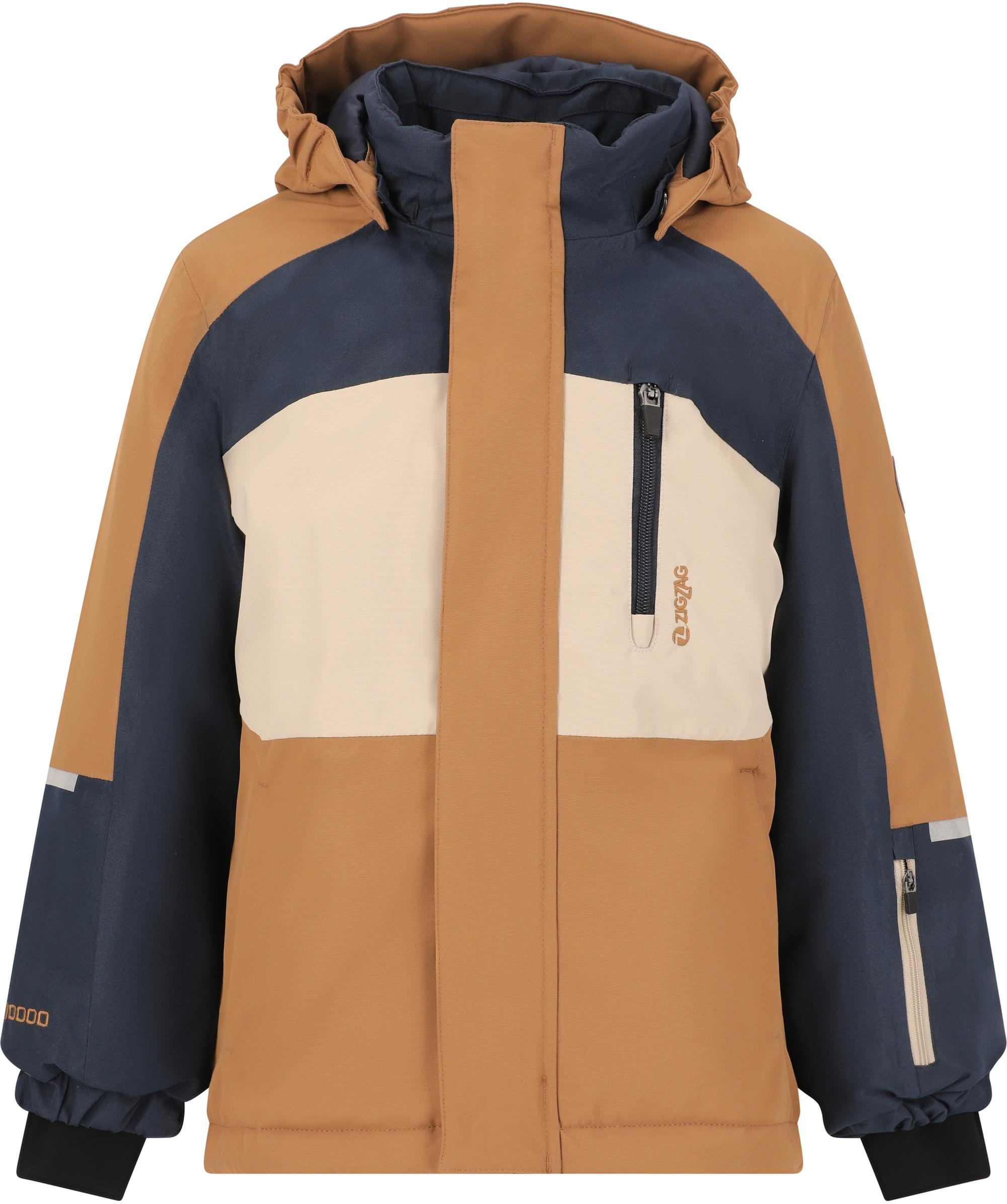 ZigZag Scout Skijacke Kinder - 1075 Toasted coconut