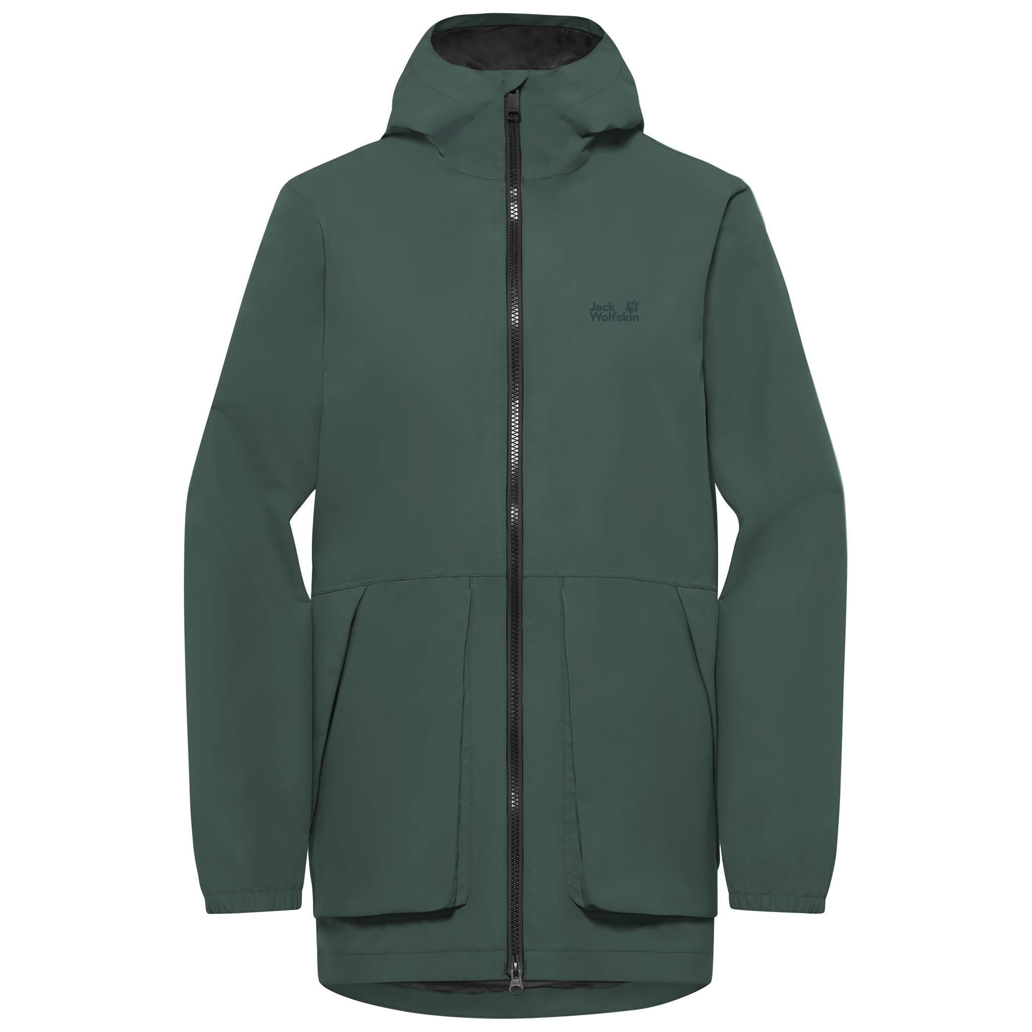 Jack Wolfskin TERRAVIEW 2L  PARKA W Parka Damen - sago palm