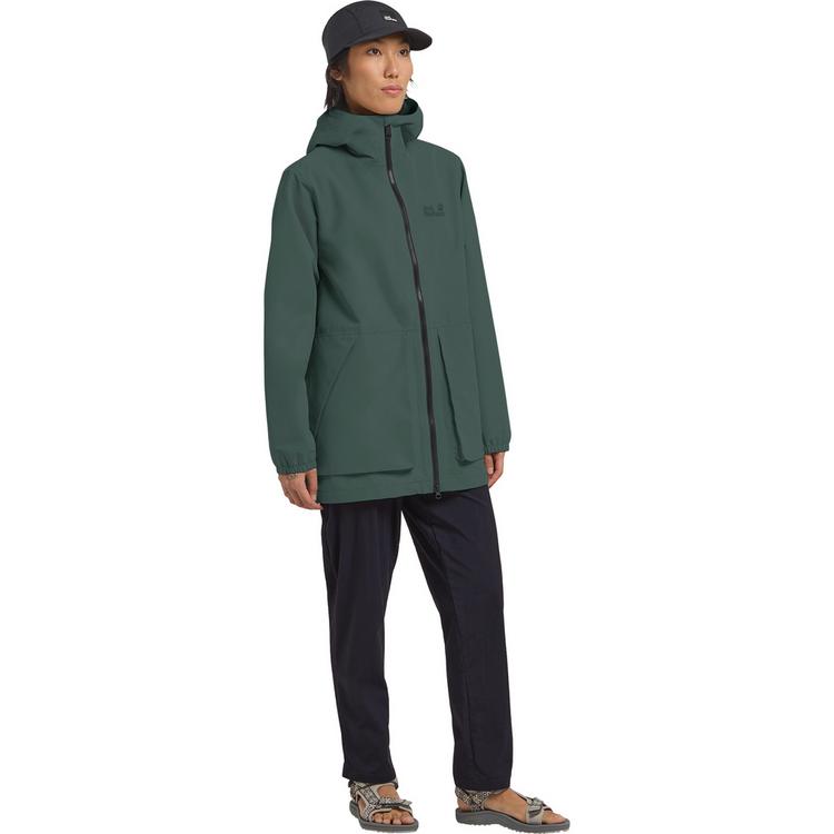 Jack Wolfskin Jack Wolfskin TERRAVIEW 2L  PARKA W Parka Damen - sago palm - 2 | SportScheck