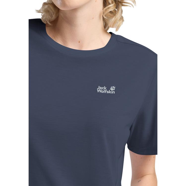 Jack Wolfskin Jack Wolfskin VONNAN SS T W Funktionsshirt Damen - midnight sky - 0 | SportScheck
