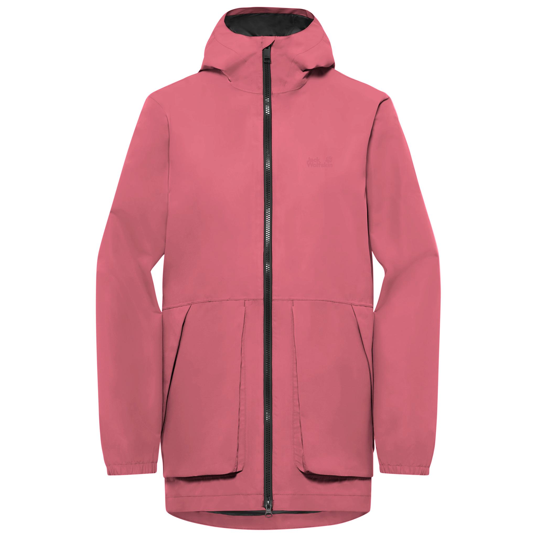 Jack Wolfskin TERRAVIEW 2L  PARKA W Parka Damen - evening rose