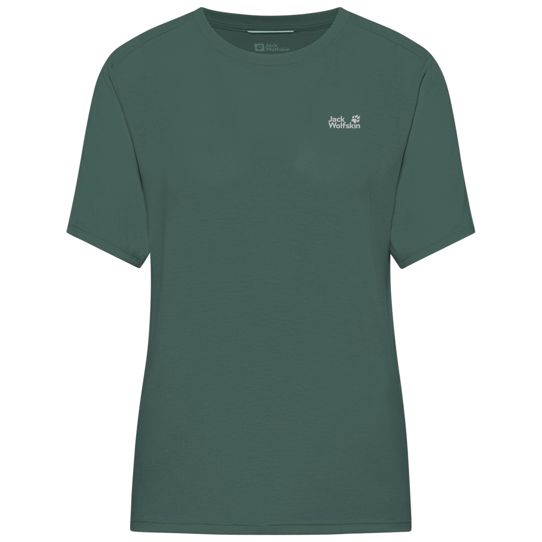 Jack Wolfskin VONNAN SS T W Funktionsshirt Damen - sago palm