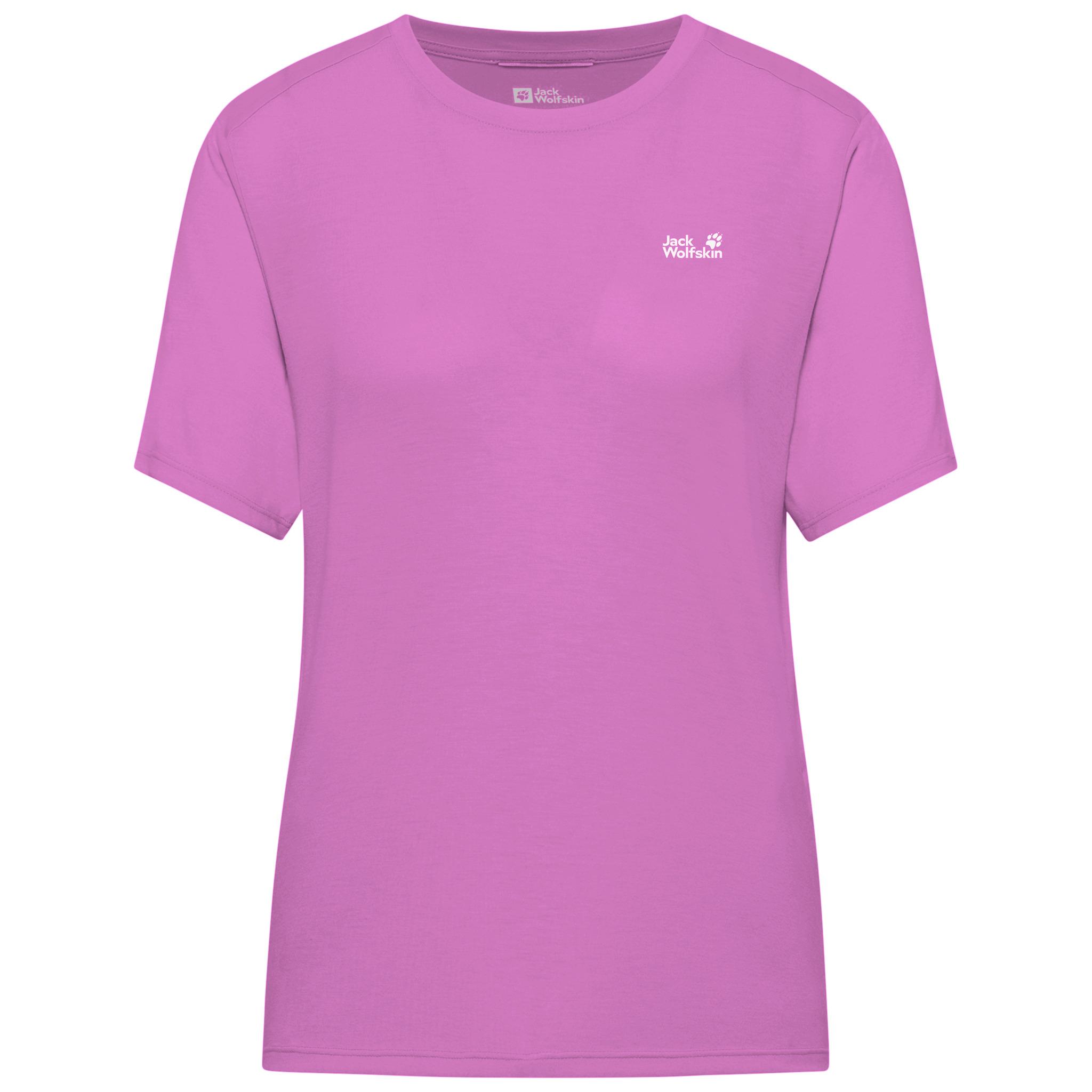 Jack Wolfskin VONNAN SS T W Funktionsshirt Damen - foxglove
