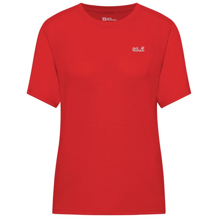 Jack Wolfskin Jack Wolfskin VONNAN SS T W Funktionsshirt Damen - siren red - 0 | SportScheck