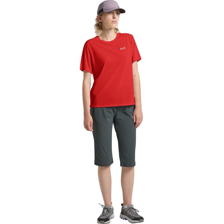 Jack Wolfskin Jack Wolfskin VONNAN SS T W Funktionsshirt Damen - siren red - 2 | SportScheck