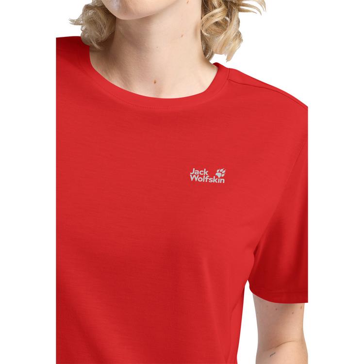 Jack Wolfskin Jack Wolfskin VONNAN SS T W Funktionsshirt Damen - siren red - 0 | SportScheck