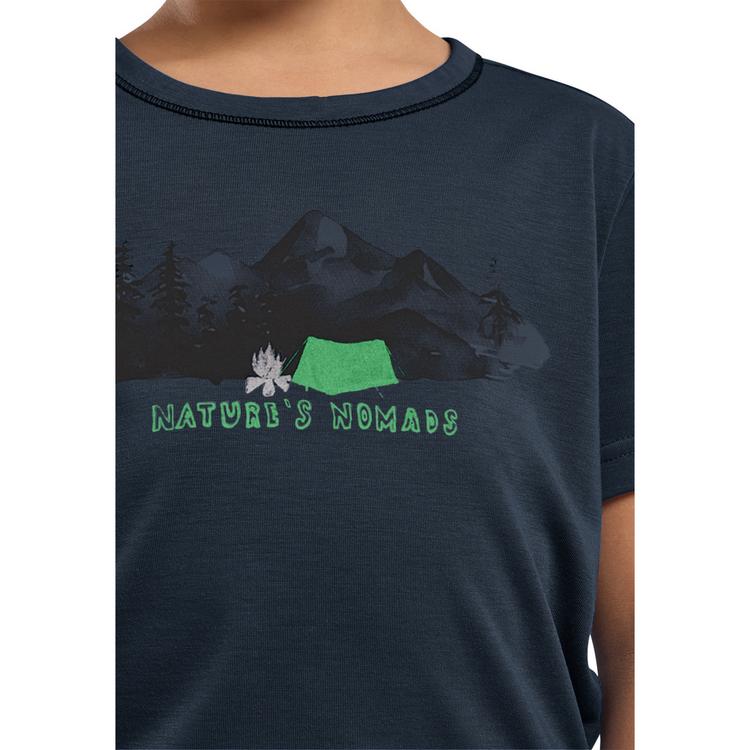 Jack Wolfskin Jack Wolfskin HIKING GRAPHIC T KIDS Funktionsshirt Kinder - PRINT midnight sky - 1 | SportScheck