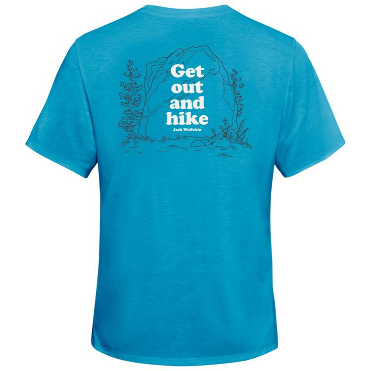 Jack Wolfskin Jack Wolfskin VONNAN GRAPHIC T W Funktionsshirt Damen - OUTDOOR empire blue - 0 | SportScheck