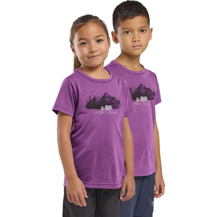 Jack Wolfskin Jack Wolfskin HIKING GRAPHIC T KIDS Funktionsshirt Kinder - PRINT freesia - 0 | SportScheck