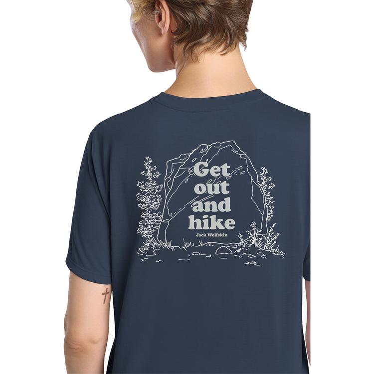 Jack Wolfskin Jack Wolfskin VONNAN GRAPHIC T W Funktionsshirt Damen - OUTDOOR midnight sky - 0 | SportScheck