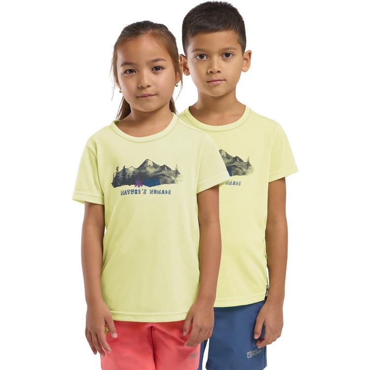 Jack Wolfskin Jack Wolfskin HIKING GRAPHIC T KIDS Funktionsshirt Kinder - PRINT daisy - 0 | SportScheck