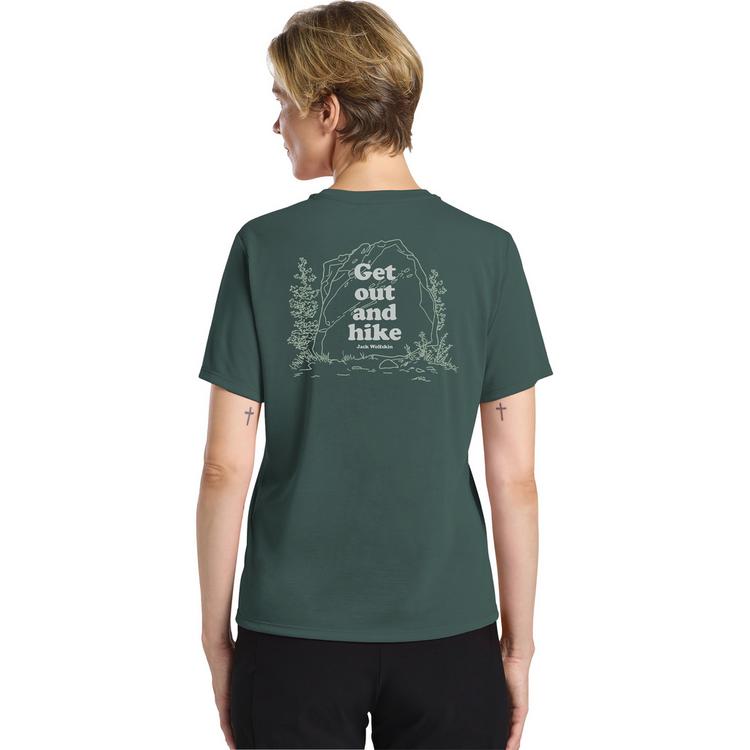 Jack Wolfskin Jack Wolfskin VONNAN GRAPHIC T W Funktionsshirt Damen - OUTDOOR sago palm - 1 | SportScheck