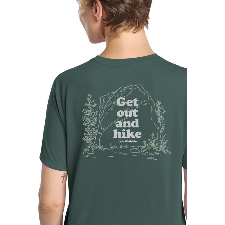 Jack Wolfskin Jack Wolfskin VONNAN GRAPHIC T W Funktionsshirt Damen - OUTDOOR sago palm - 0 | SportScheck