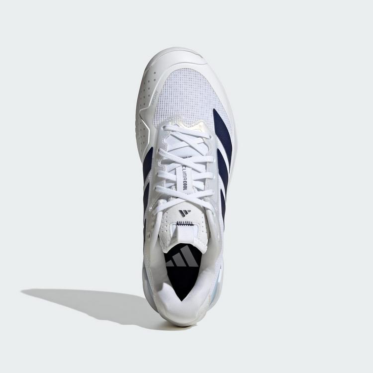 adidas adidas adizero Ubersonic 5 Tennisschuh Tennisschuhe Damen - Cloud White / Dark Blue / Crystal Sky - 1 | SportScheck