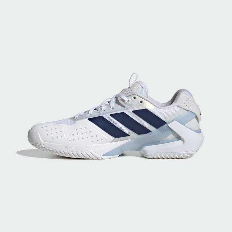 adidas adidas adizero Ubersonic 5 Tennisschuh Tennisschuhe Damen - Cloud White / Dark Blue / Crystal Sky - 5 | SportScheck