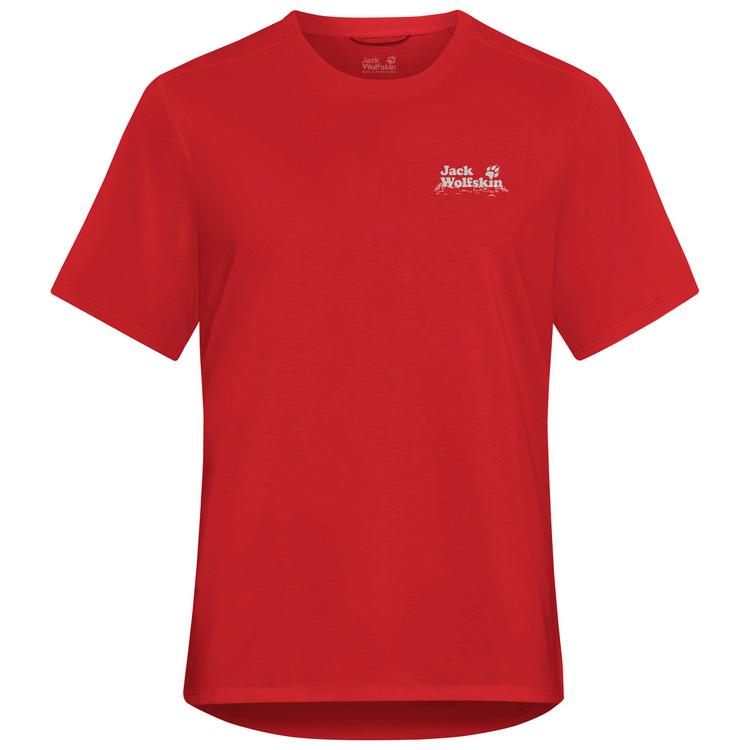 Jack Wolfskin Jack Wolfskin VONNAN GRAPHIC T W Funktionsshirt Damen - OUTDOOR siren red - 0 | SportScheck