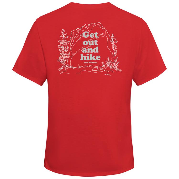 Jack Wolfskin Jack Wolfskin VONNAN GRAPHIC T W Funktionsshirt Damen - OUTDOOR siren red - 0 | SportScheck