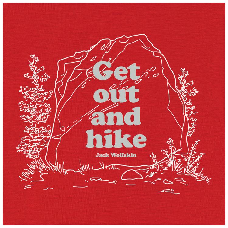 Jack Wolfskin Jack Wolfskin VONNAN GRAPHIC T W Funktionsshirt Damen - OUTDOOR siren red - 1 | SportScheck