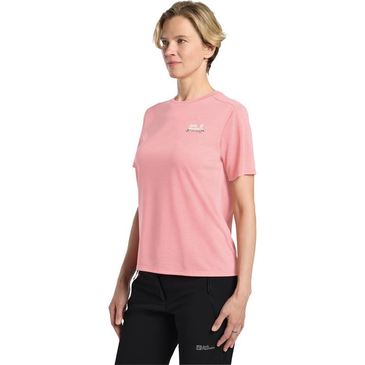 Jack Wolfskin Jack Wolfskin VONNAN GRAPHIC T W Funktionsshirt Damen - OUTDOOR rosegarden - 0 | SportScheck