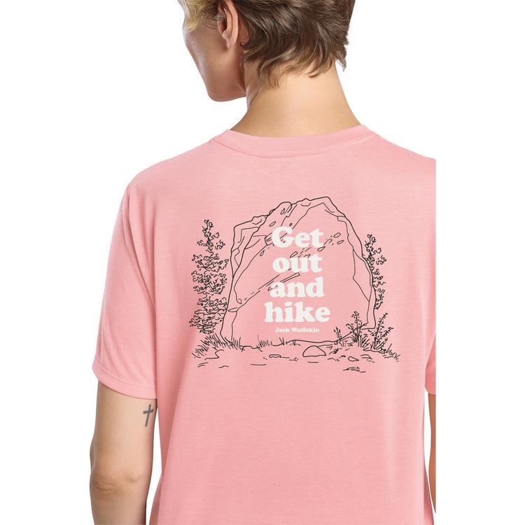 Jack Wolfskin Jack Wolfskin VONNAN GRAPHIC T W Funktionsshirt Damen - OUTDOOR rosegarden - 0 | SportScheck