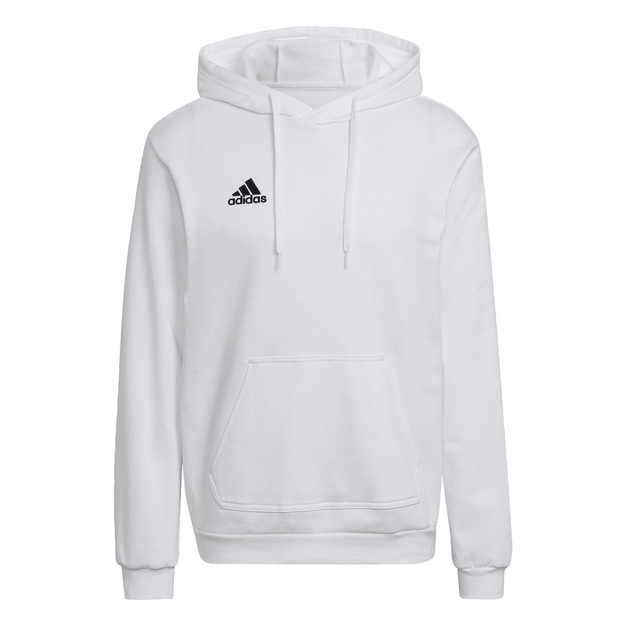 adidas Entrada 22 Sweat Hoodie Hoodie Herren - White / Black