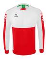 Erima Six Wings Sweatshirt Funktionssweatshirt Herren - rotweiss