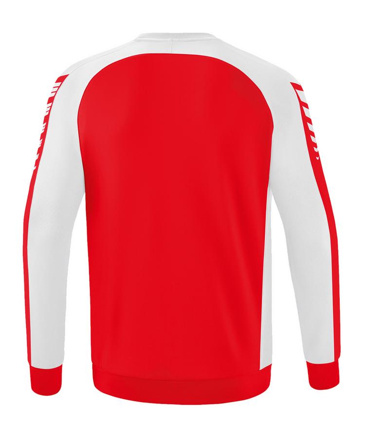 Erima Erima Six Wings Sweatshirt Funktionssweatshirt Herren - rotweiss - 0 | SportScheck