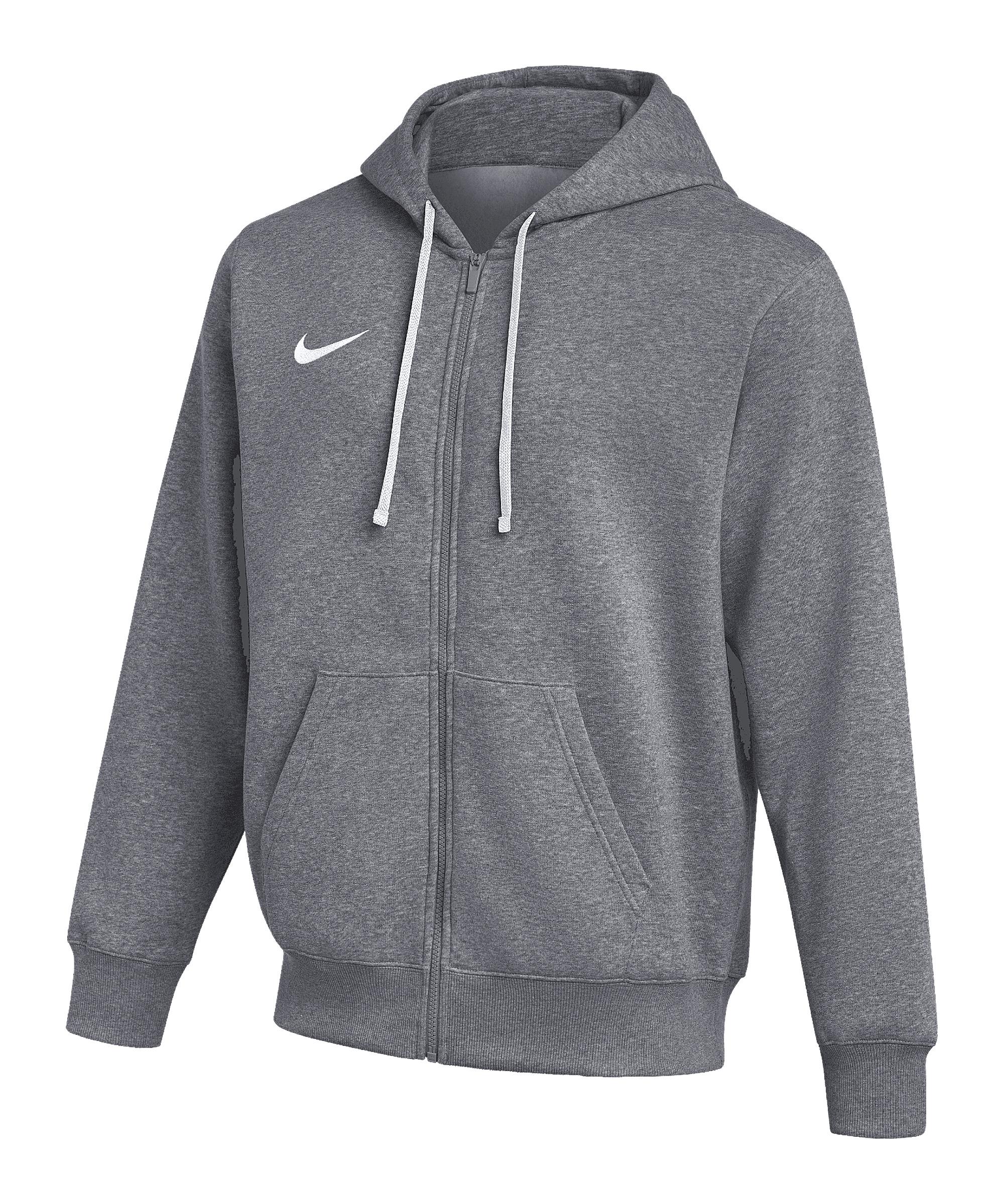 Nike Park 26 Kapuzenjacke Trainingsjacke Herren - grauweiss
