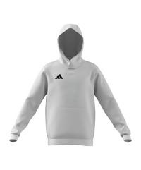 adidas Entrada 26 Hoody Kids Funktionssweatshirt Kinder - weissschwarz