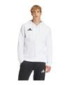 adidas Entrada 26 Kapuzenjacke Trainingsjacke Herren - weissschwarz