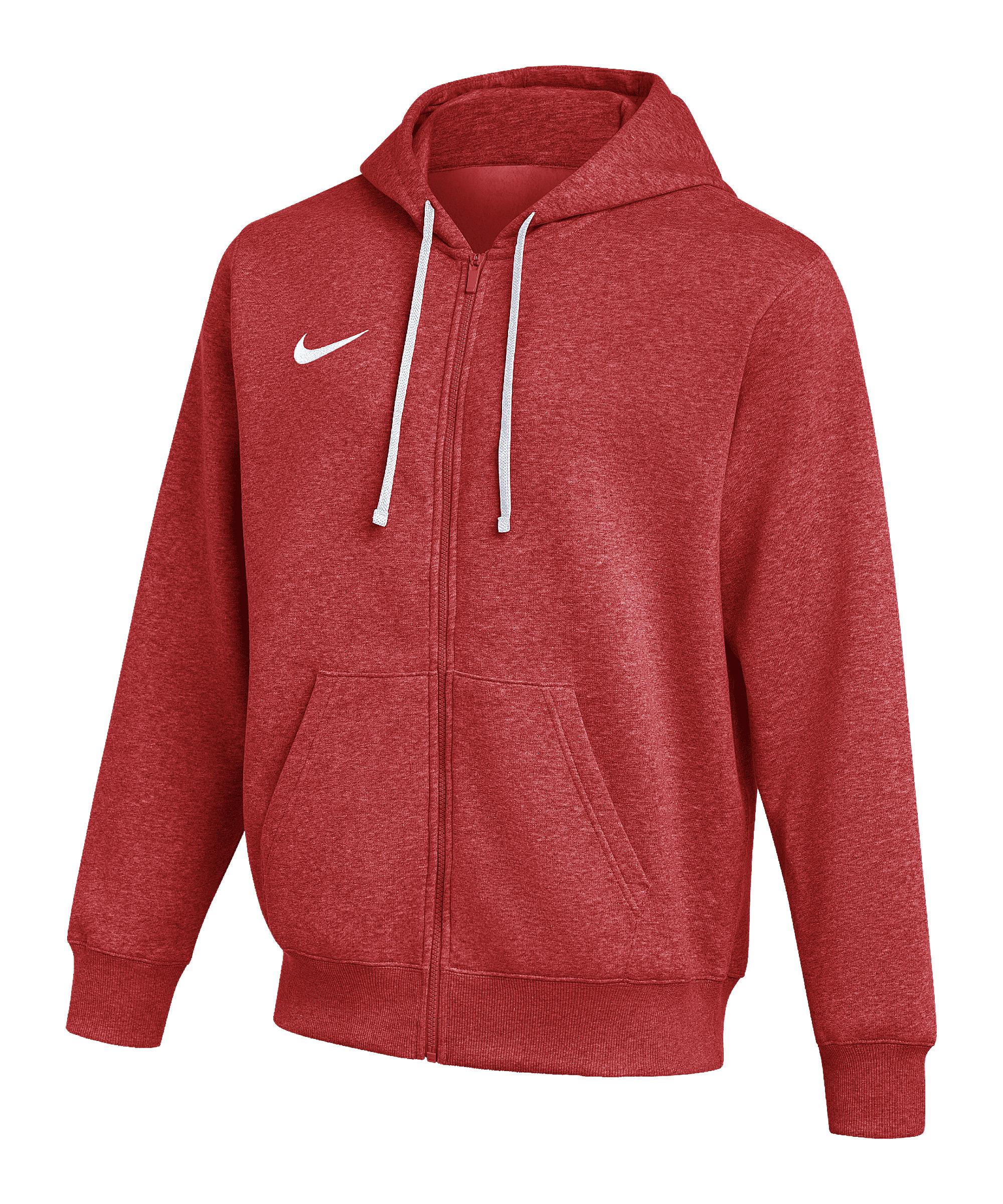 Nike Park 26 Kapuzenjacke Trainingsjacke Herren - rotweiss