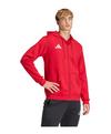 adidas Entrada 26 Kapuzenjacke Trainingsjacke Herren - rotweiss