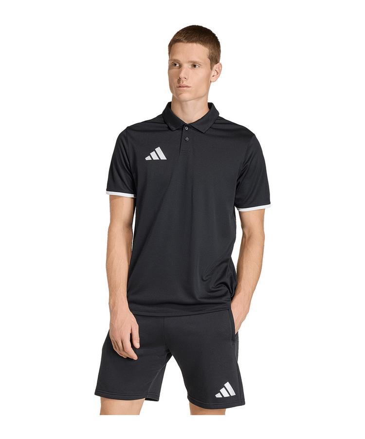 adidas adidas Entrada 26 Polo Poloshirt Herren - schwarzweiss - 0 | SportScheck
