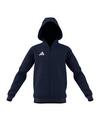 adidas Entrada 26 Kapuzenjacke Kids Trainingsjacke Kinder - blauweiss