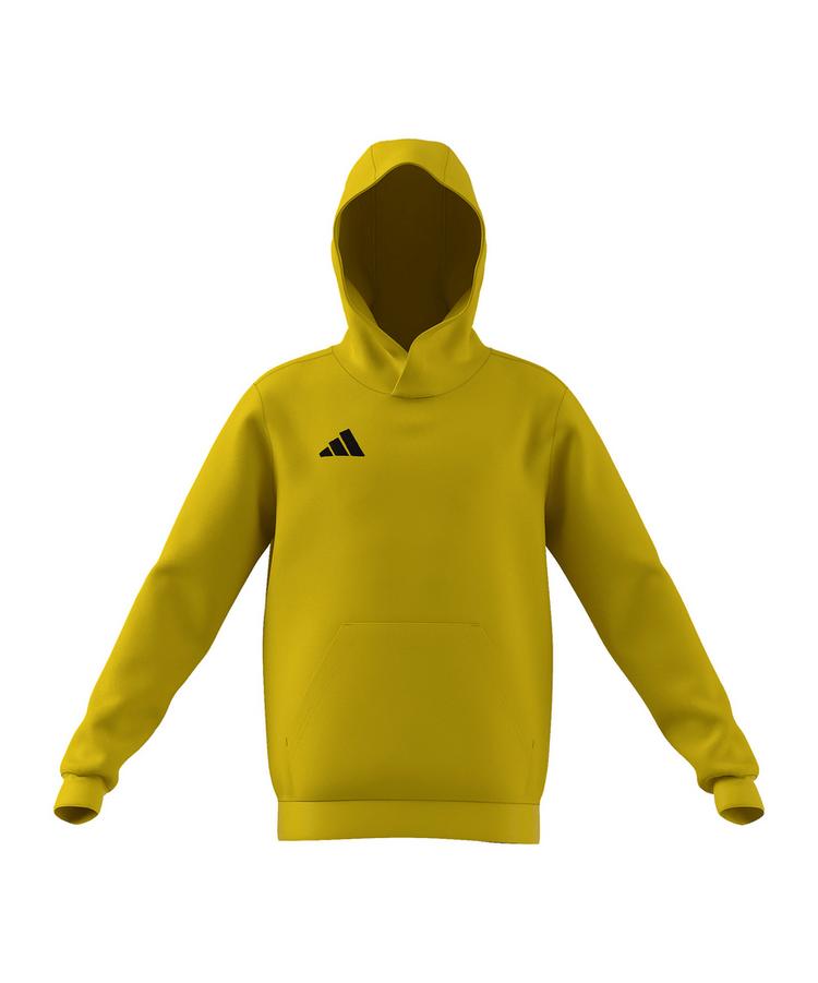 adidas adidas Entrada 26 Hoody Kids Funktionssweatshirt Kinder - gelbschwarz - 0 | SportScheck