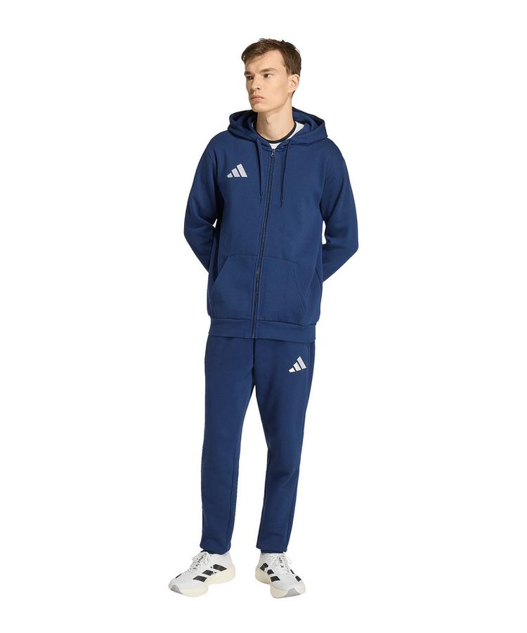 adidas adidas Entrada 26 Kapuzenjacke Trainingsjacke Herren - blauweiss - 0 | SportScheck