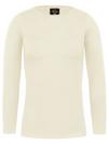 normani Outdoor Sports Mandurah Langarmshirt Damen - Wollwei&szlig;