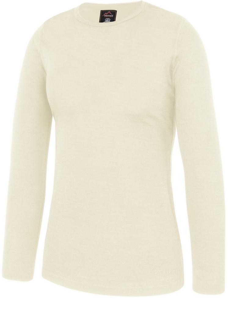 normani Outdoor Sports normani Outdoor Sports Mandurah Langarmshirt Damen - Wollwei&szlig; - 1 | SportScheck