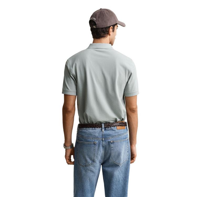 GANT GANT Poloshirt Poloshirt Herren - Grau (Ceramic Grey) - 1 | SportScheck