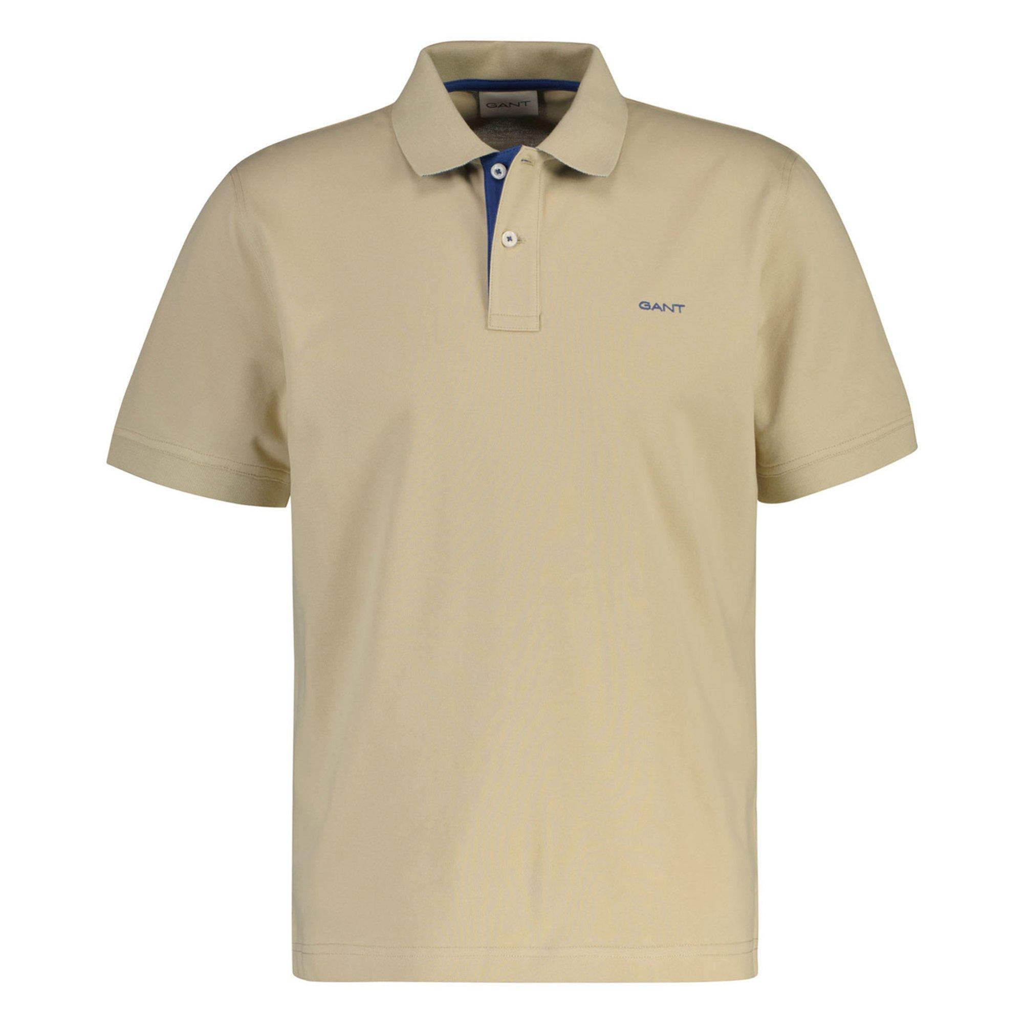 GANT Poloshirt Poloshirt Herren - Beige (Oat Beige)