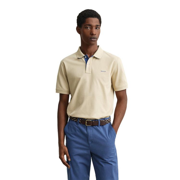 GANT GANT Poloshirt Poloshirt Herren - Beige (Oat Beige) - 0 | SportScheck