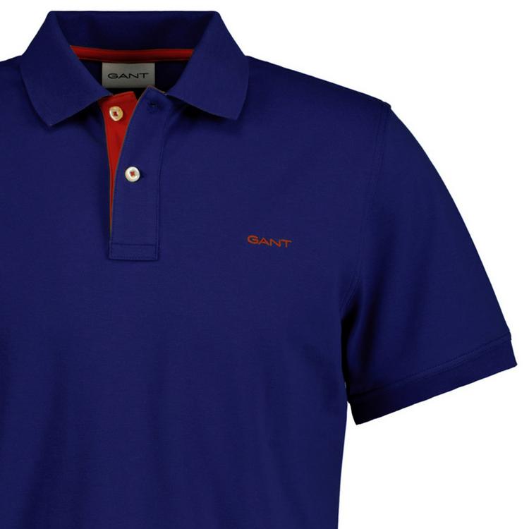 GANT GANT Poloshirt Poloshirt Herren - Blau (Rich Navy) - 0 | SportScheck