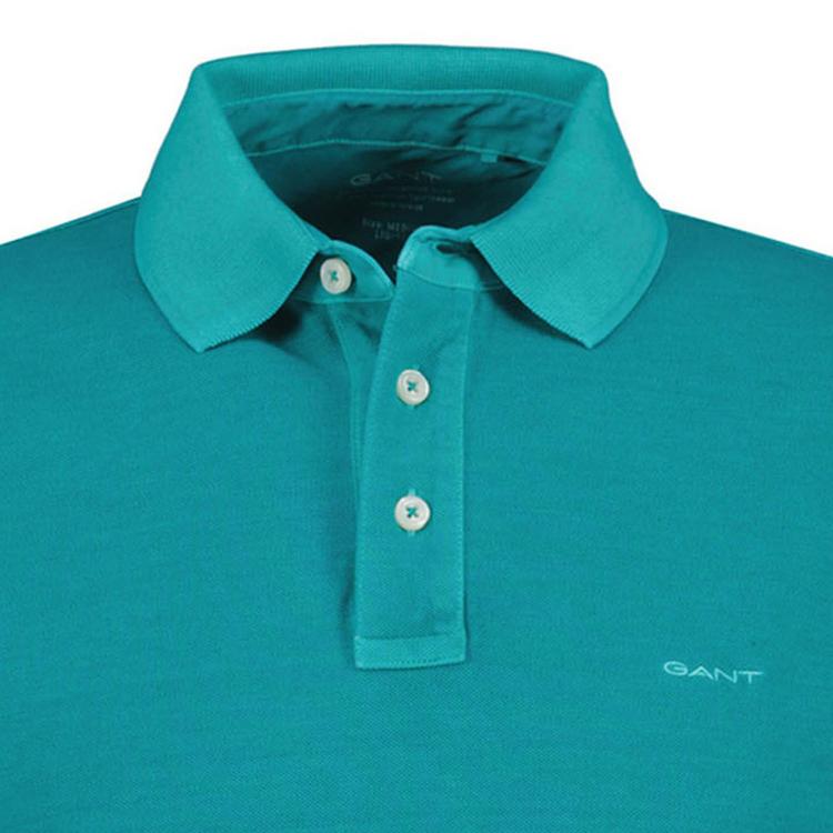 GANT GANT Poloshirt Poloshirt Herren - Blau (Aqua Blue) - 0 | SportScheck