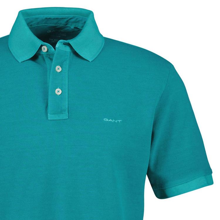 GANT GANT Poloshirt Poloshirt Herren - Blau (Aqua Blue) - 1 | SportScheck