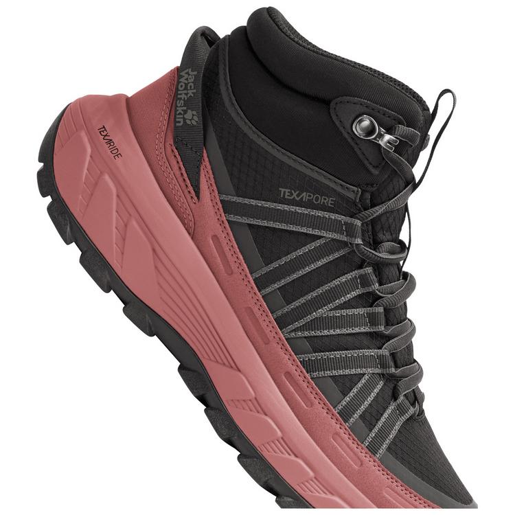 Jack Wolfskin Jack Wolfskin WILD HIKE TEXAPORE MID W Wanderschuhe Damen - mineral red - 2 | SportScheck
