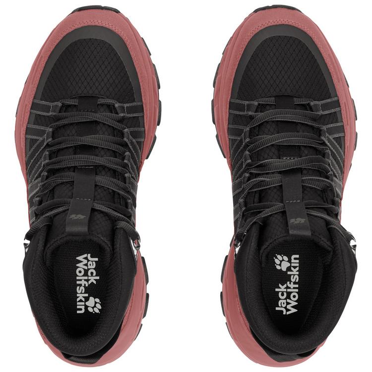 Jack Wolfskin Jack Wolfskin WILD HIKE TEXAPORE MID W Wanderschuhe Damen - mineral red - 3 | SportScheck