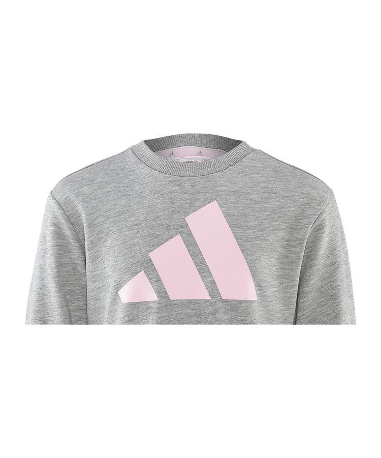 adidas adidas FC Schalke 04 Sweatshirt Kids Funktionssweatshirt Kinder - graurosa - 0 | SportScheck