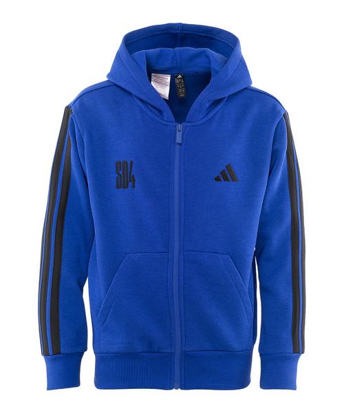 adidas FC Schalke 04 Kapuzenjacke Kids Trainingsjacke Kinder